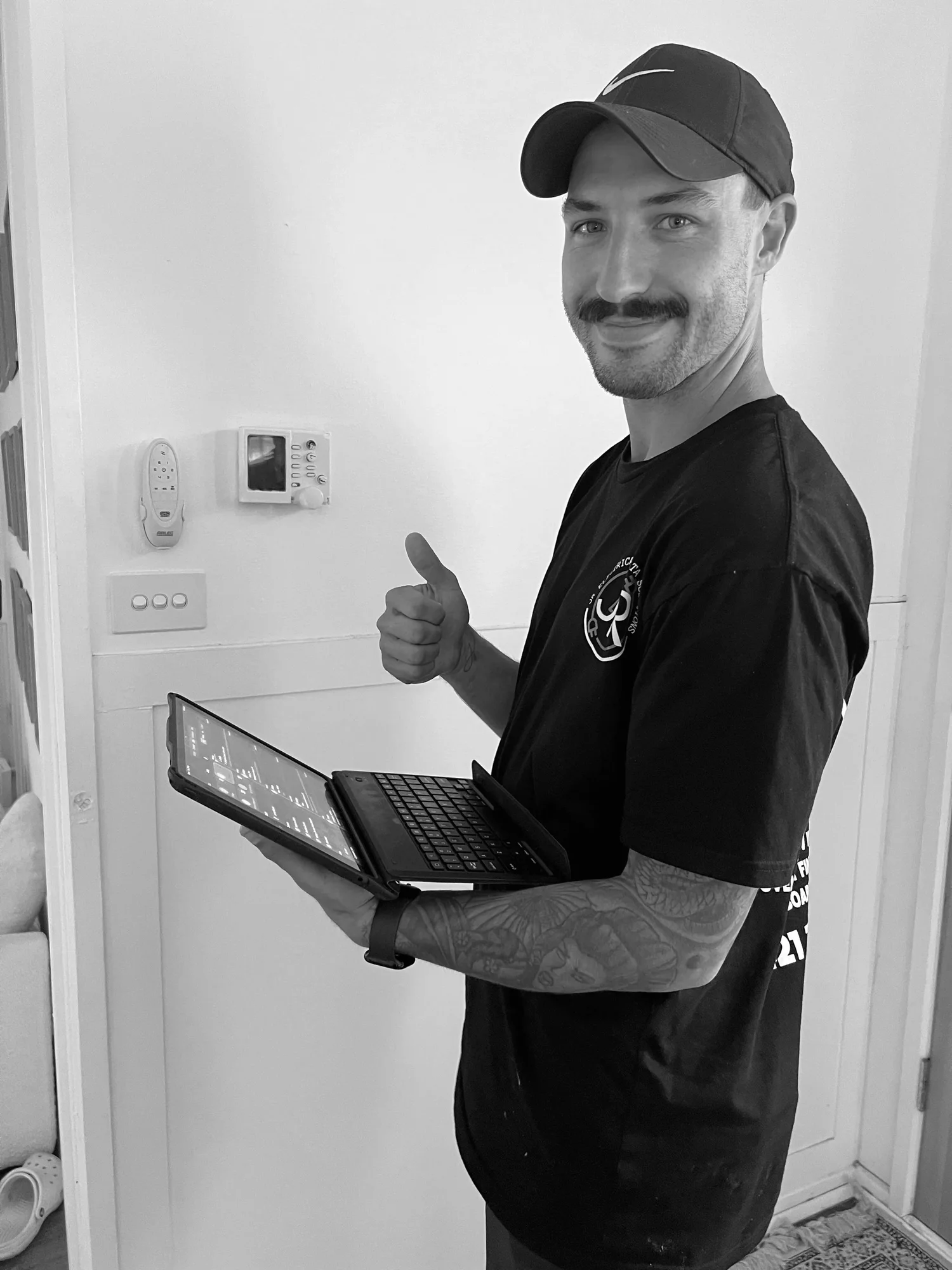 Jarrod, owner and lead A-Grade Electrician